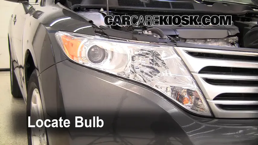 2009 Toyota Venza 2.7L 4 Cyl. Lights Daytime Running Light (replace bulb)
